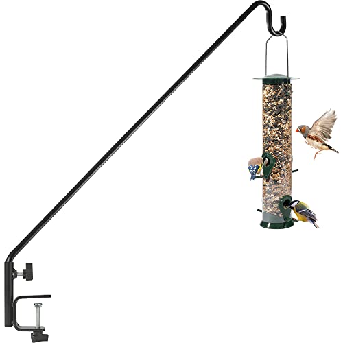 37 Inch Bird Feeder Pole with Non-Slip Clamp M651