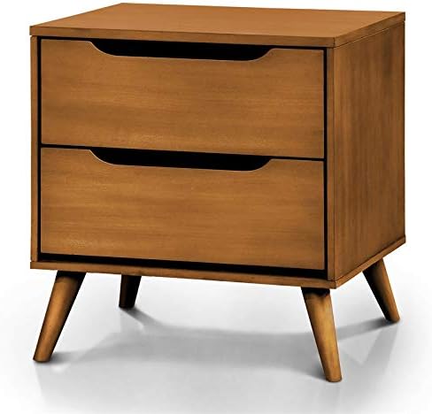 Oak 2-Drawer Nightstand T89594