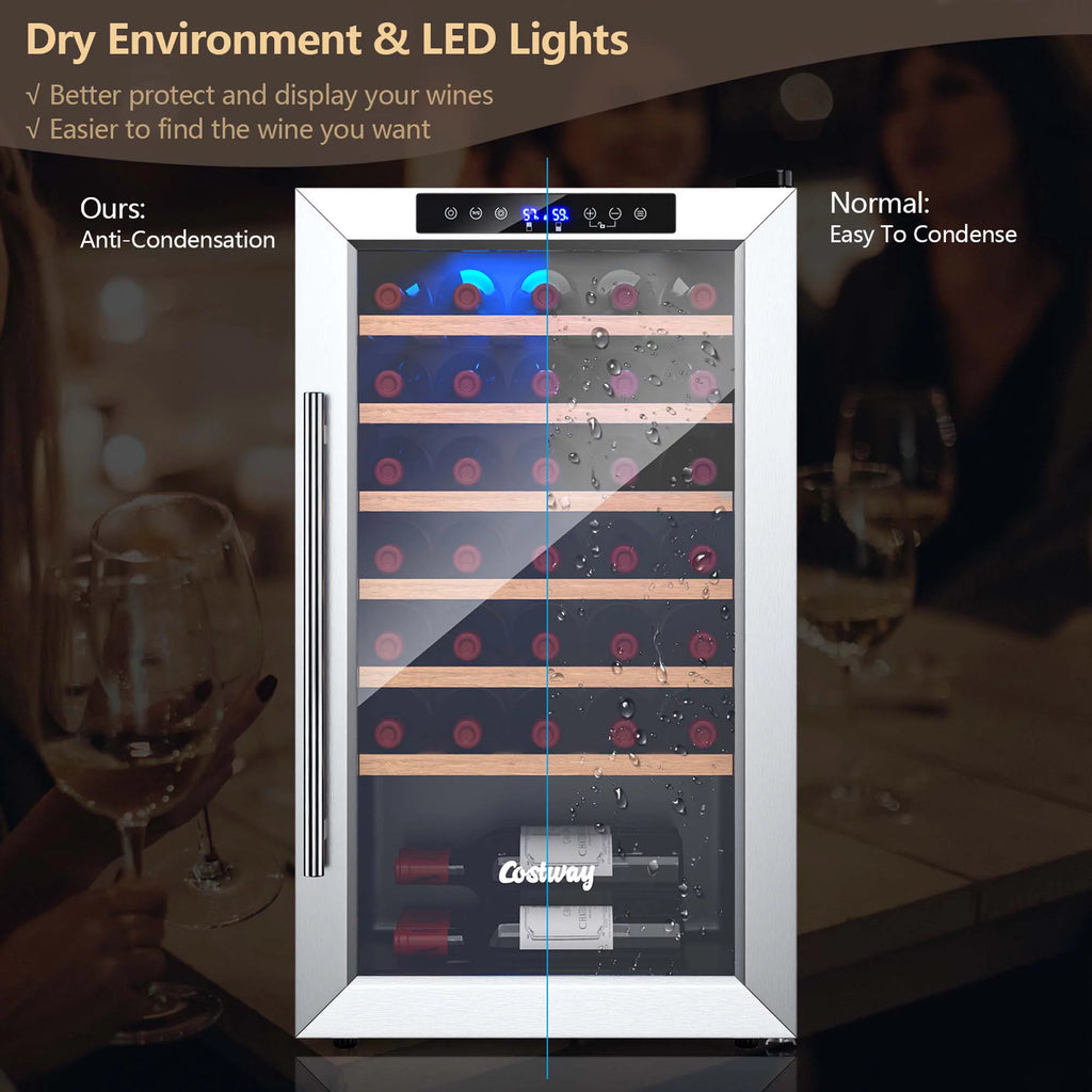 20 Inch Cooler Refrigerator with Tempered Glass Door G257