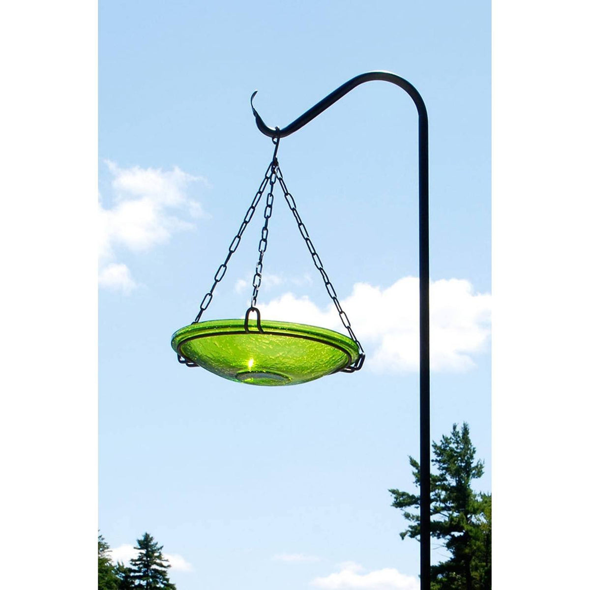 Hanging Glass Birdbath L4249
