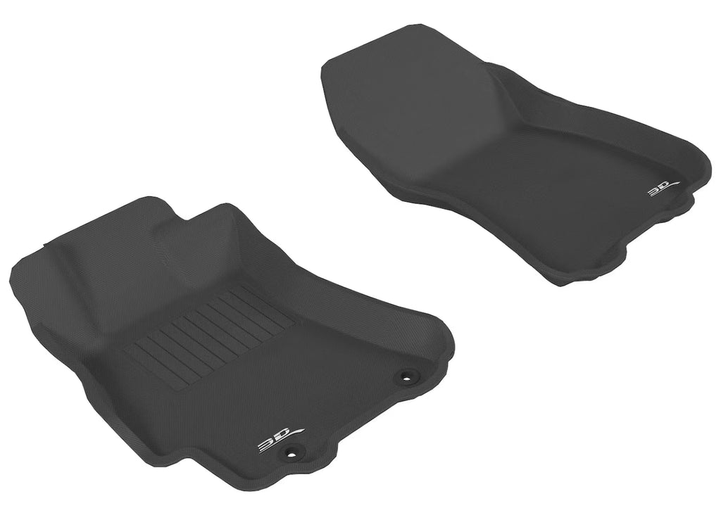 Black Front Row Floor Mat Z8733