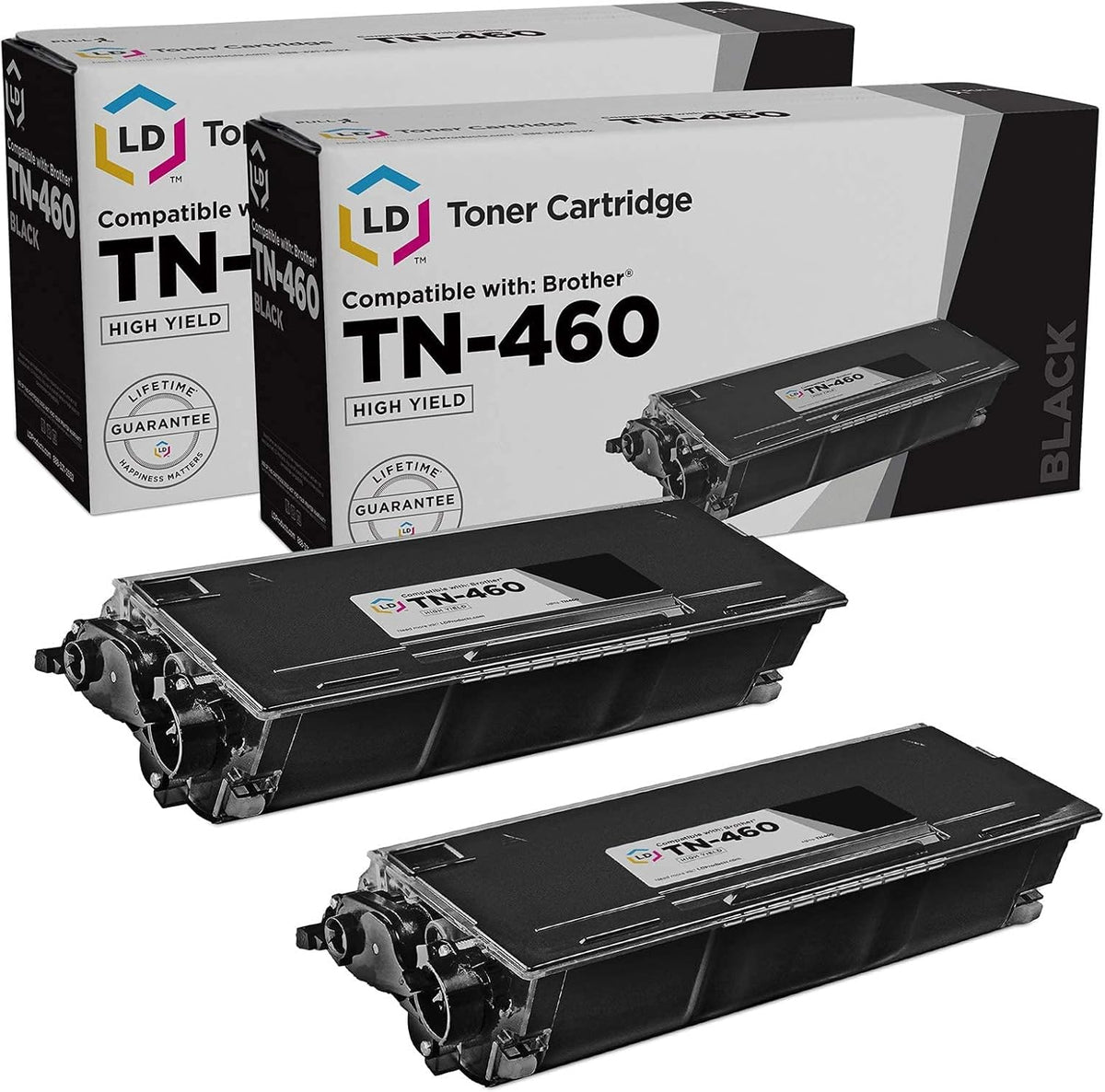 Compatible Toner Cartridge Replacement (Black, 2-Pack) F21752