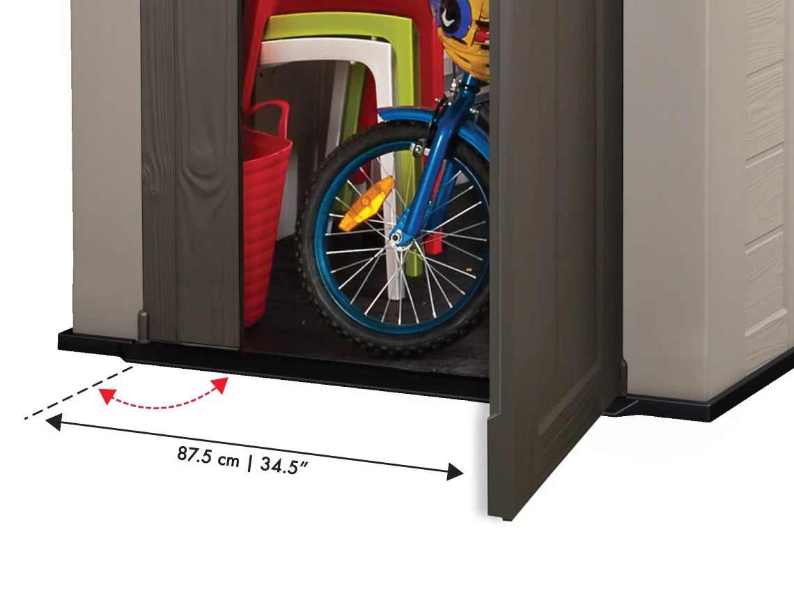 4' x 6' Resin Storage Shed B713819