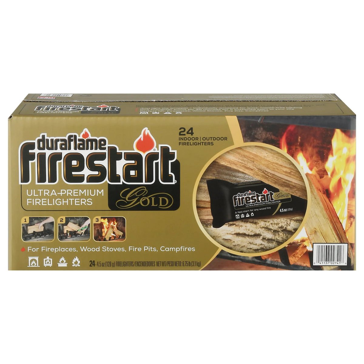 4.5 oz Fire Starters 24-Pk A597050