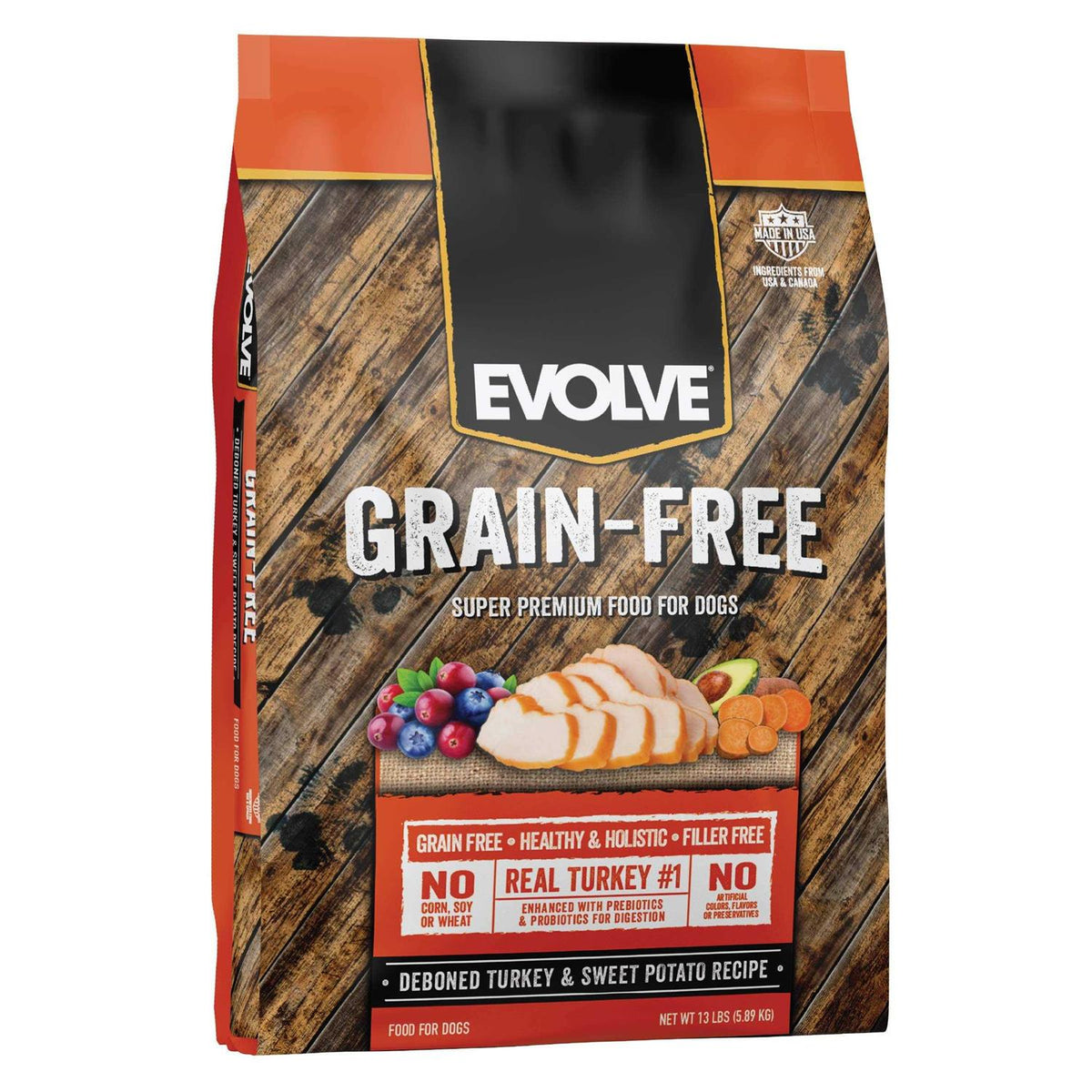 Grain Free Turkey and Sweet Potato Dog Food O1562