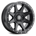 Satin Black 20x9 8x180 Wheel D6768