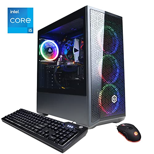 Intel Core i5-11400F 2.6GHz 8GB DDR4 GeForce RTX 2060 6GB 500GB NVMe SSD Gaming PC N68038