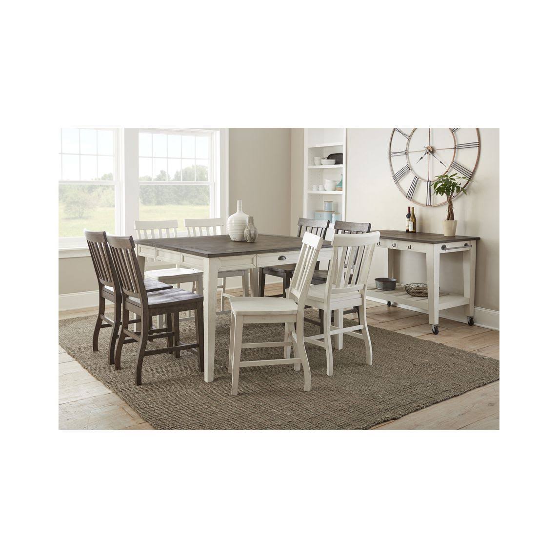 White Kitchen Cart S243018