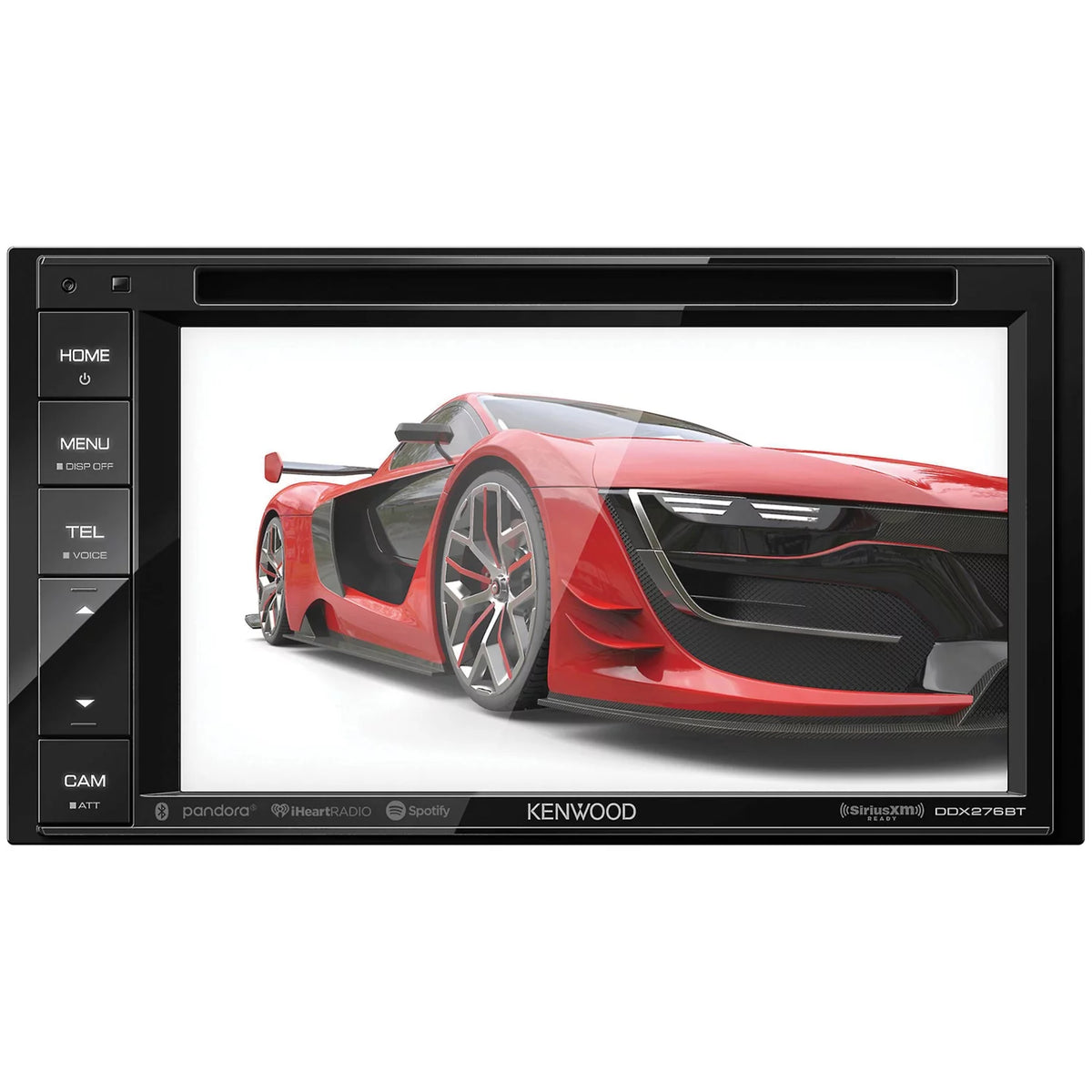 6.2" Double-DIN DVD Receiver with Bluetooth Q684694