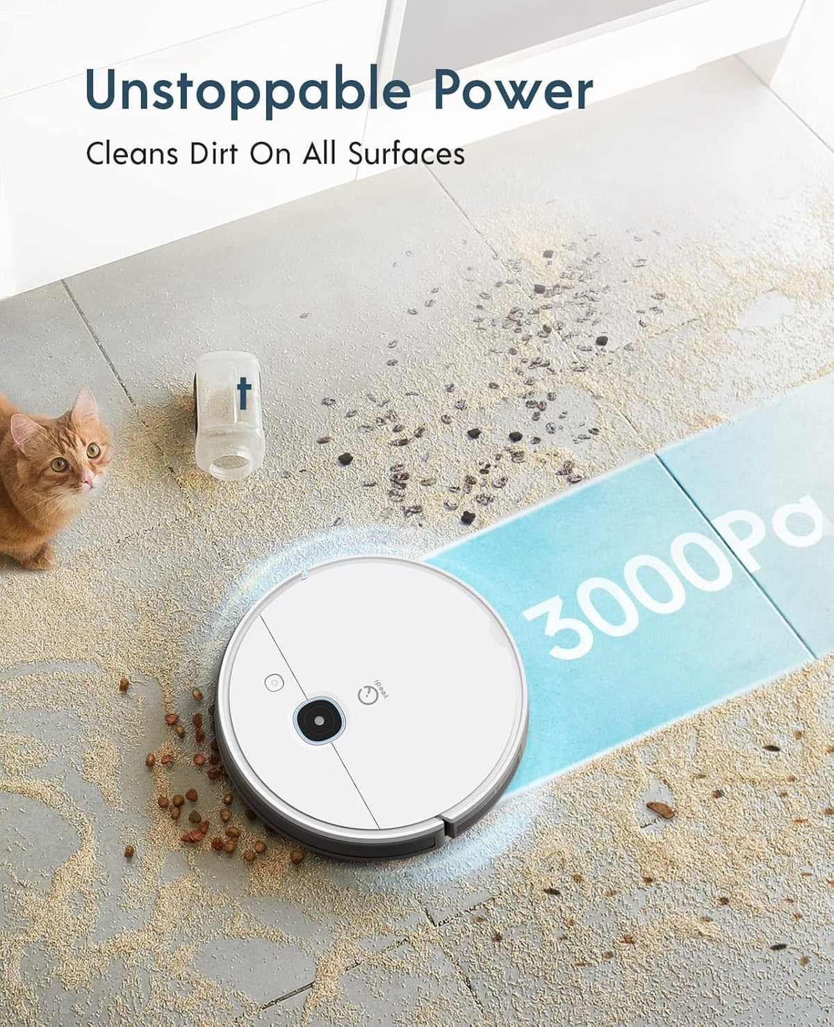 Robot Vacuum with 3000Pa Suction L510