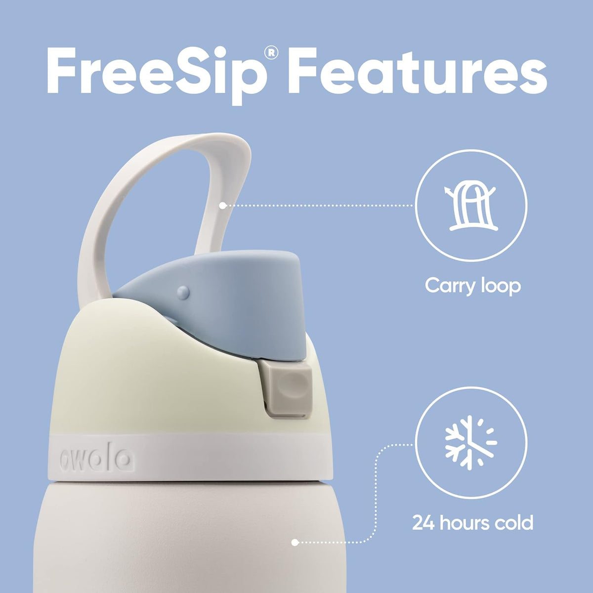 Insulated Stainless Steel Water Bottle with Straw and Silicone Boot I314024