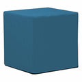 Turquoise No Tip Block Ottoman Y88641