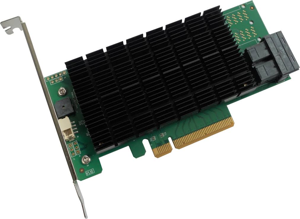 8-Port 12Gb/s PCIe 3.0 X8 SAS/SATA Raid Controller V801812