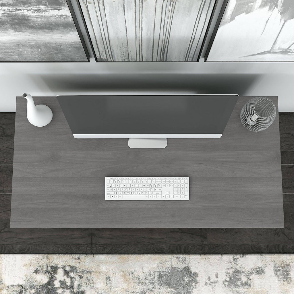 48W Writing Desk with Low Bookcase O5144