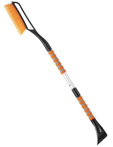 27" Snow Brush and Ice Scrapers with Foam Grip R429815