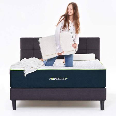 12 inch Cool Gel Memory Foam Mattress California King Size Bamboo Charcoal Foam Medium Soft B36674