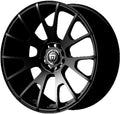 Matte Black Finish Wheel (17x8"/5x4.5") S510100