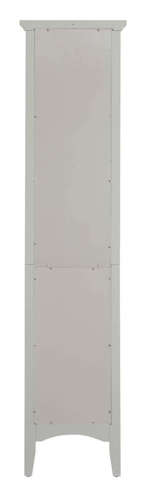 2-Door Linen Tower, Gray B81484