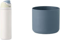 Insulated Stainless Steel Water Bottle with Straw and Silicone Boot I314024