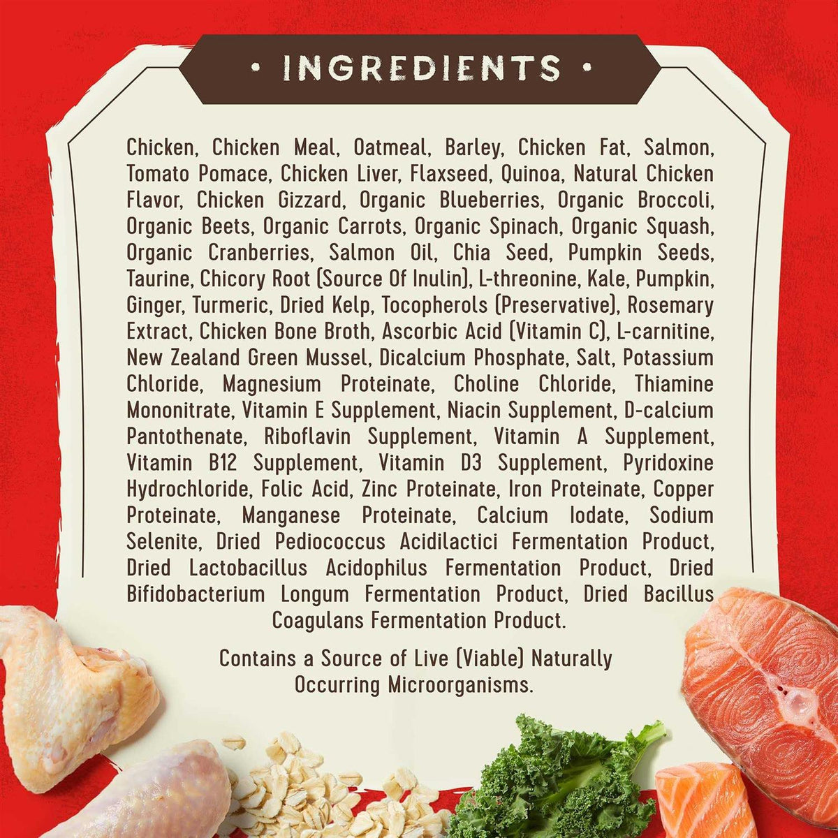 Chicken & Salmon Recipe with Superfoods X661175