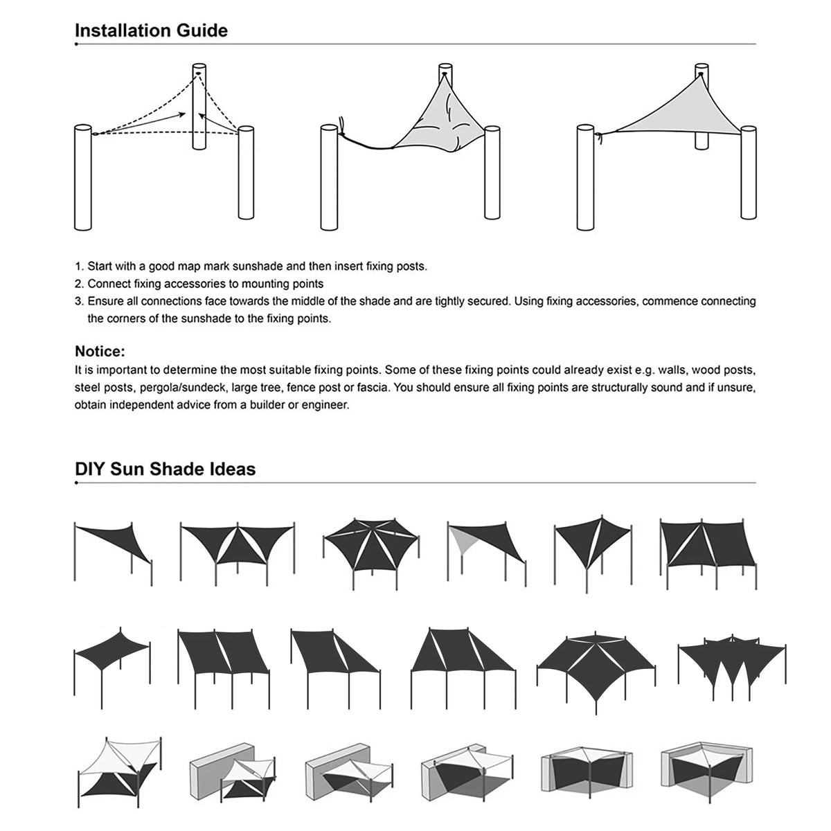 Red Triangle Sun Shade Sail Canopy N264