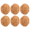 6 Pcs Faux Walnut Artificial Nuts Decorations U440