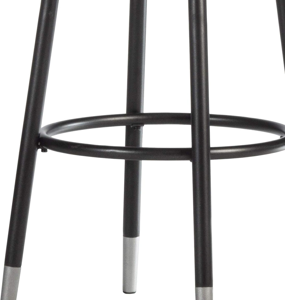 Black Metal Bar Height Stool A4154
