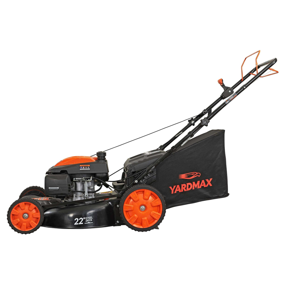 22 in. 201cc 3-in-1 Gas Walk Behind Self Propelled Lawn Mower S466516
