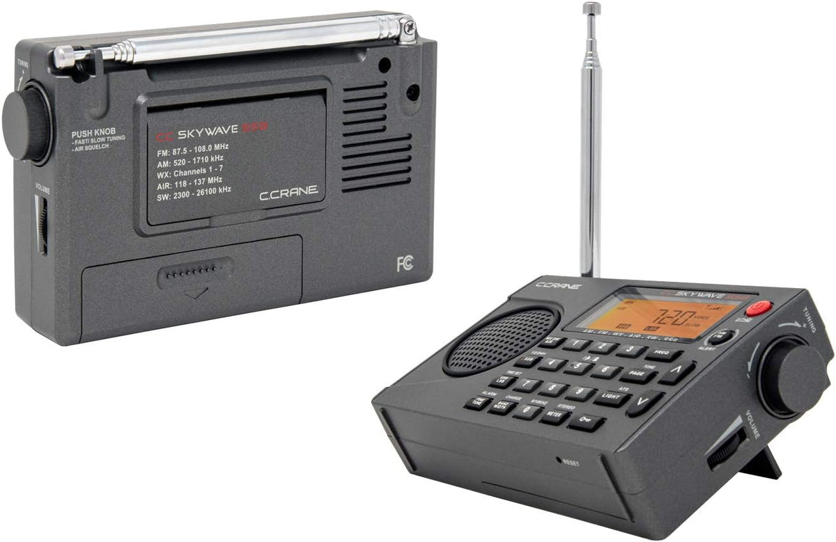 AM FM Shortwave NOAA Weather Radio with AC Adapter U83071