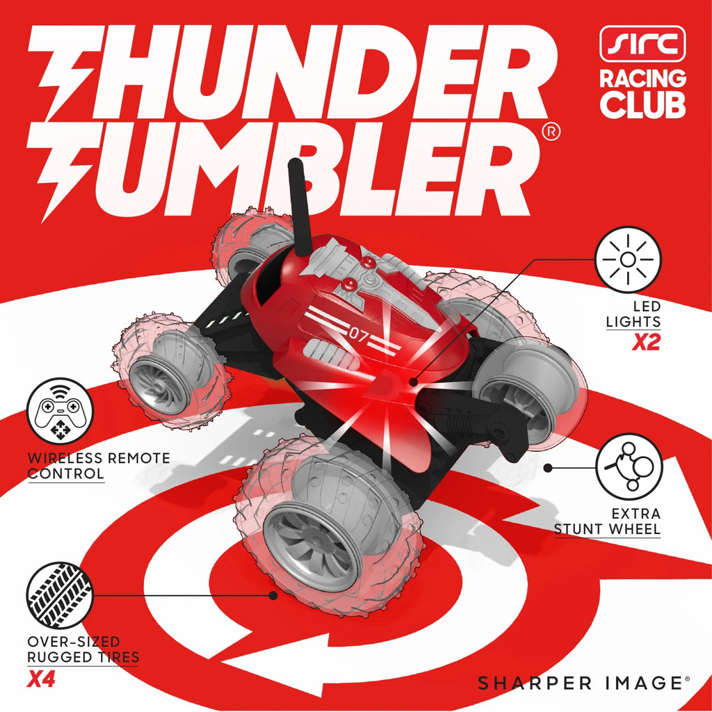 Red Remote Control 360 Spinning Car 2 pcs Q7865