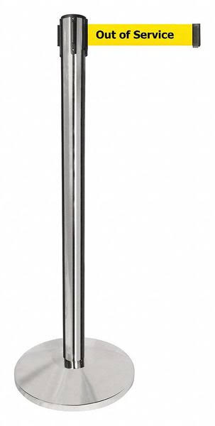 Queueway Barrier Post 1 Belt Out of Service MSG M964652