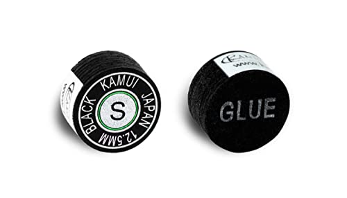 Black Laminated Pool Billiard CUE TIP R266