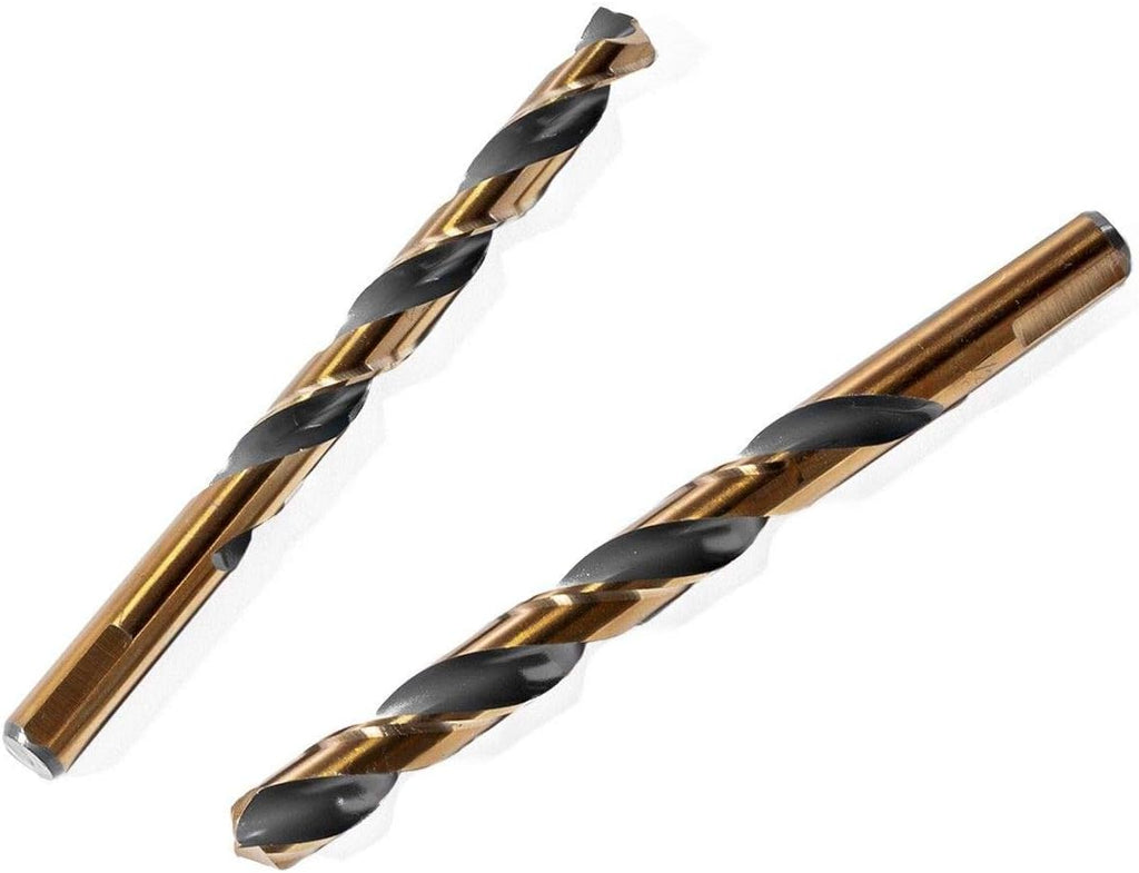 8-Piece High Speed Steel Drill Bit Set 1/2 Shank With Case D15765