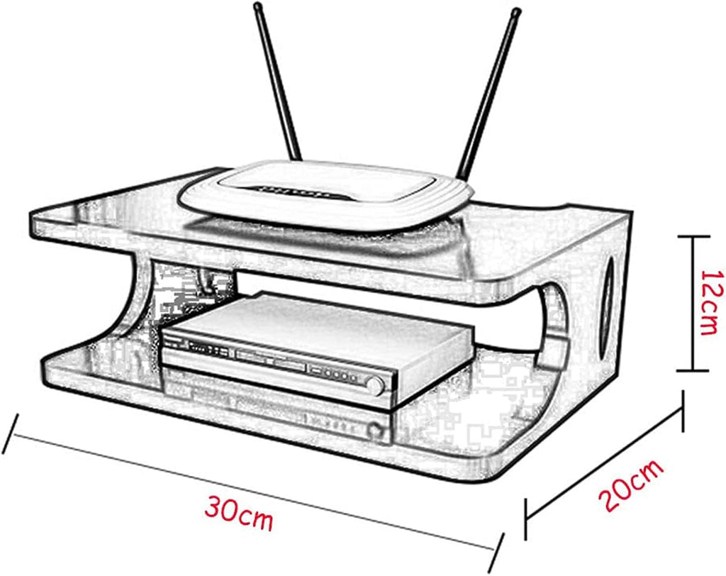 Black 170CM Wall Mounted Media Console N786903