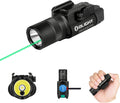 1350 Lumens Rechargeable Tactical Flashlight with Green Beam and White LED W109
