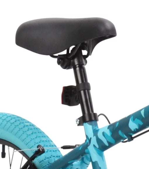 20-inch Turquoise Blue Camouflage BMX Child Bike Z3652