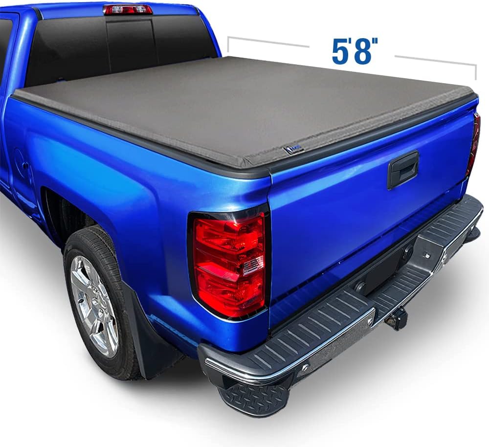 Soft Roll Up Truck Bed Tonneau Cover for 6'6" Bed Z962
