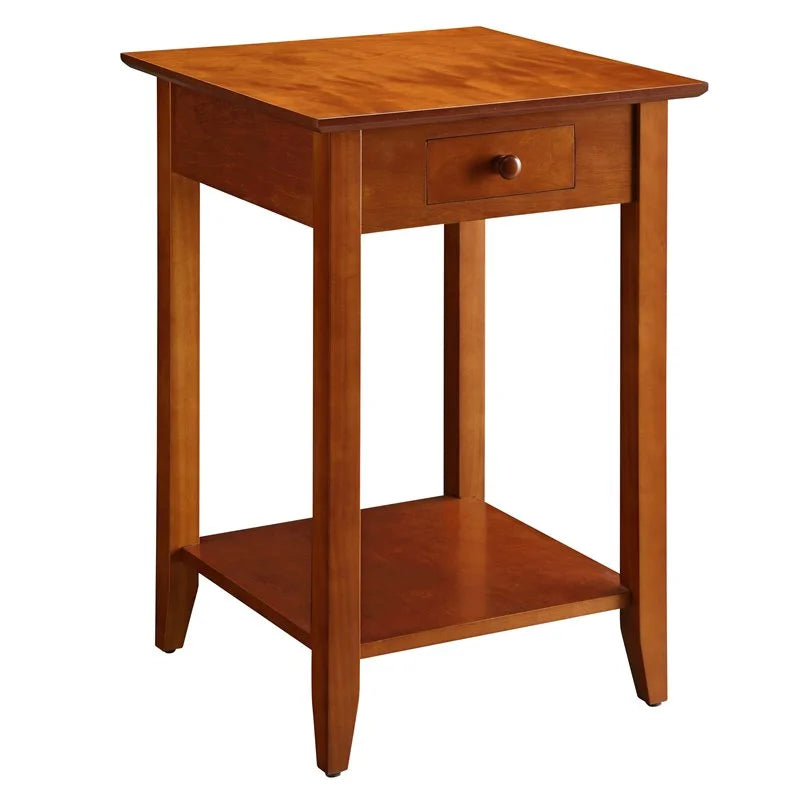 2 Piece Coffee Table and Set of 2 End Table Set in Cherry N465297