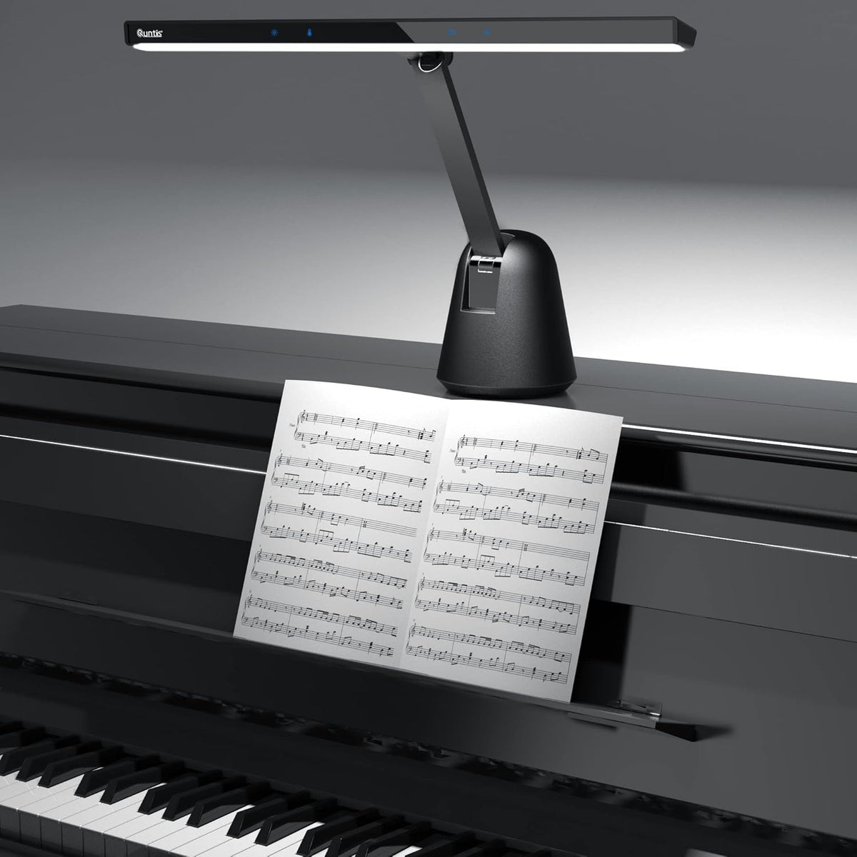 55'' 12W LED Dimmable Piano Lamp X8657