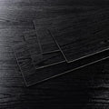 24-Pack Black Vinyl Plank Flooring 6"x36" Self Adhesive E553595