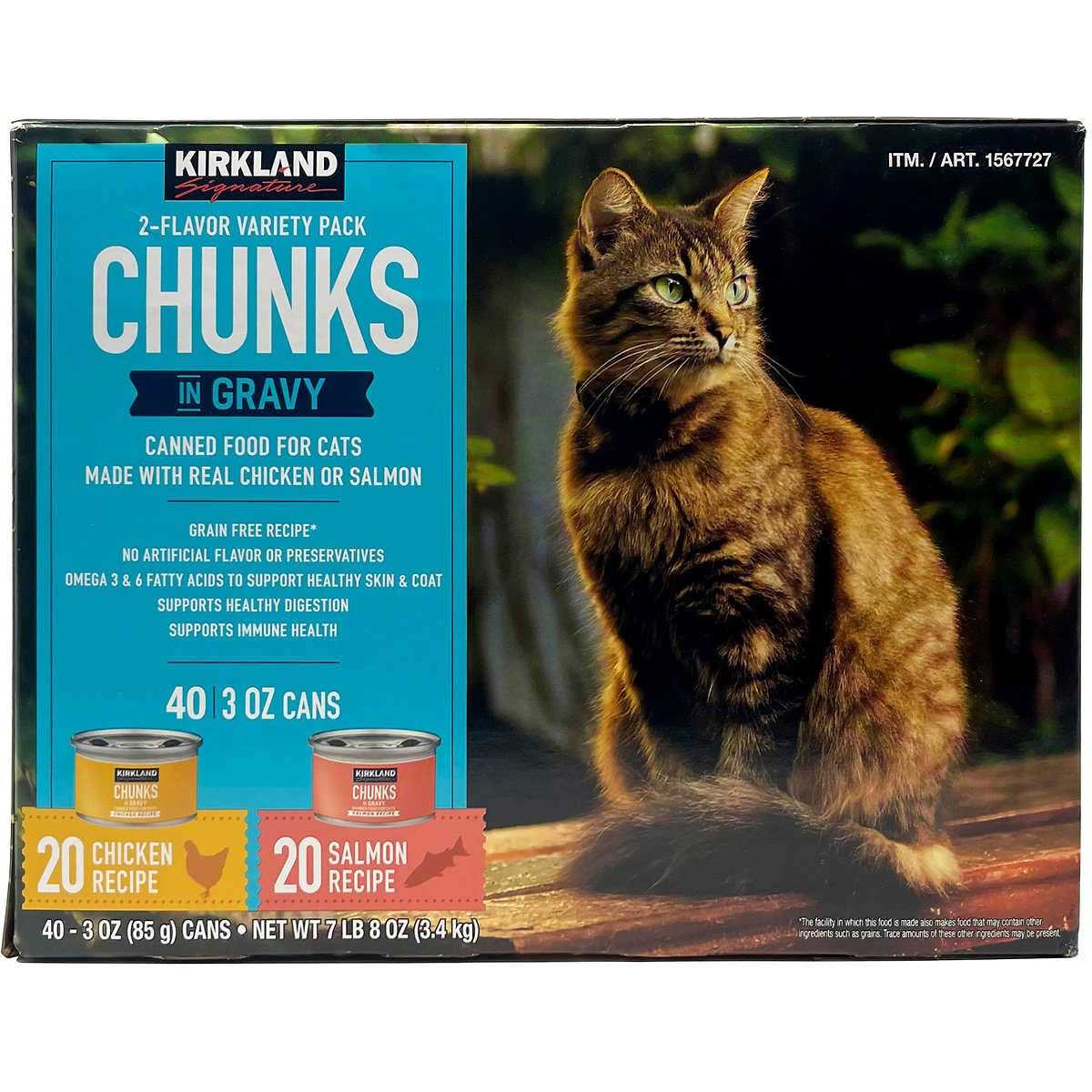 Chunks in Gravy Canned Cat Food Variety Pack Q7282