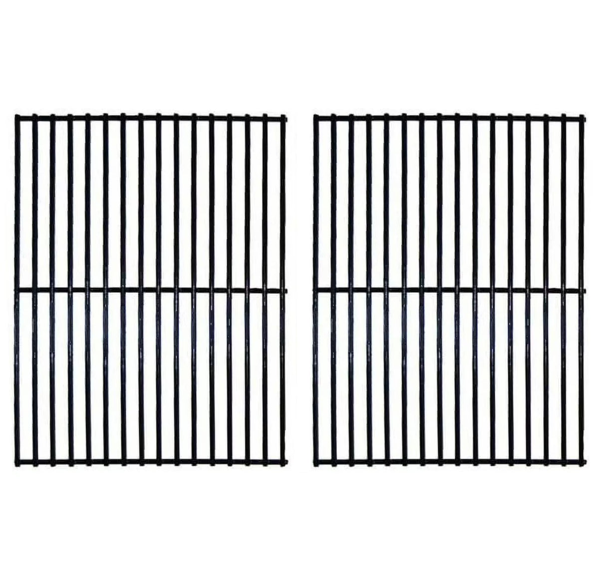 Set of Two 17 inch Grill Cooking Grates Replacement Parts for Gas Grills X410