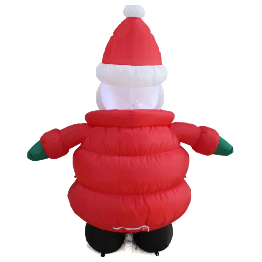 Lighted Christmas Inflatable Santa E24650