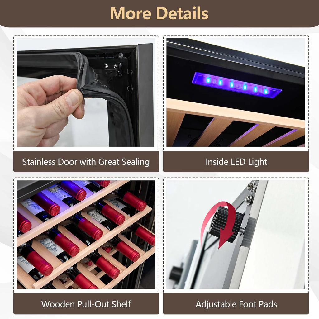20 Inch Cooler Refrigerator with Tempered Glass Door G257
