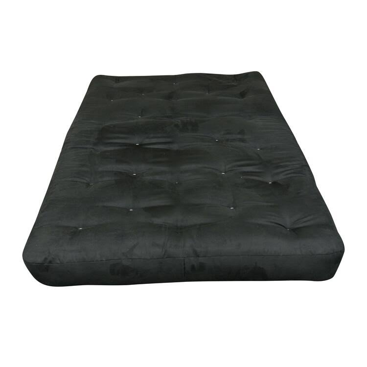 King Futon Mattress Black Microfiber Z83115