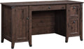 Computer Desk and 5-Shelf Bookcase, Washington Cherry Finish L836834