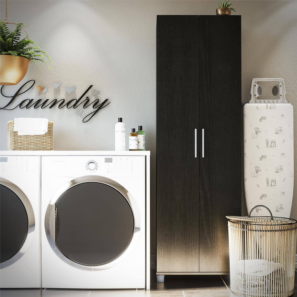 Ivory Oak Utility Storage Cabinet F27214