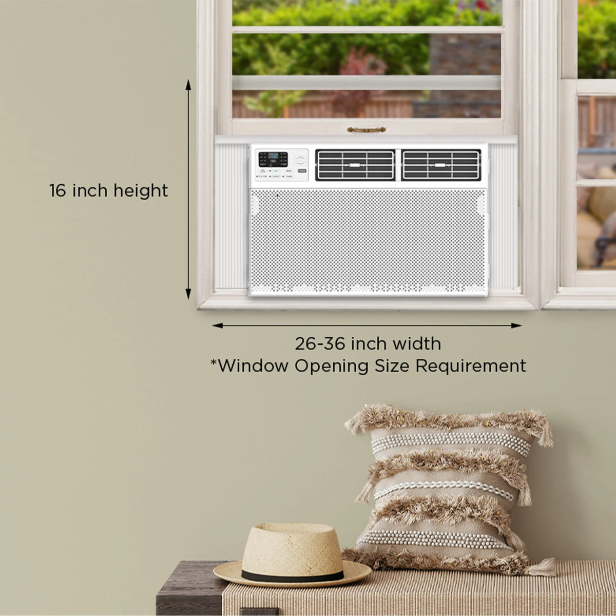 12,000 BTU Smart Window Air Conditioner X746