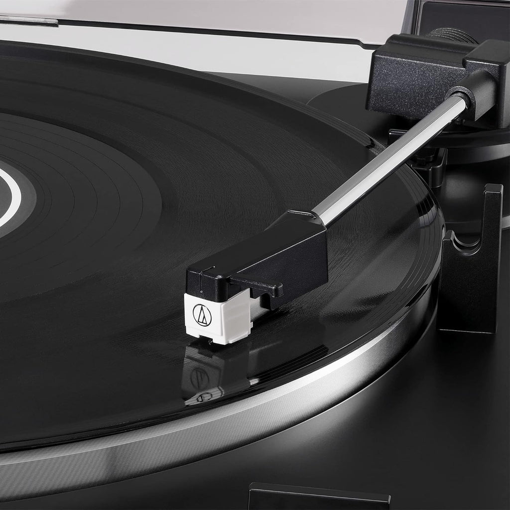 Black Fully Automatic Belt-Drive Stereo Turntable Z12391
