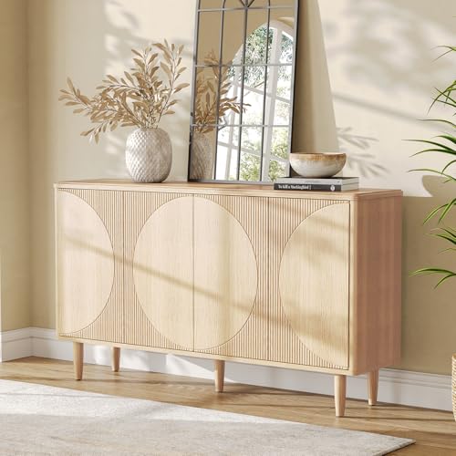 59-Inch Buffet Cabinet Sideboard with Storage A629342